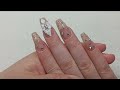 ♡ @rosalindofficial natural nail full cover tip review ♡ easy nail design ♡