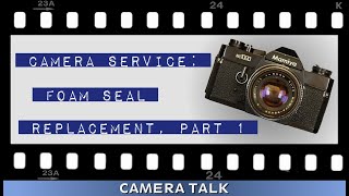 Replacing the Seals on a Mamiya NC1000, Part 1 - Camera Talk