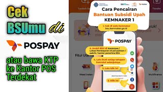 Belum Dapat BSU...??  cek datamu di Kantor POS |  atau di App POSPAY uptodate November 2022