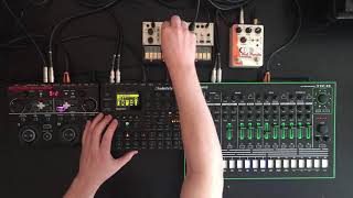 Kids - Breakbeat/Rave - Elektron Digitakt, Roland TR8, Korg Volca Keys, Red Panda Rasta Delay.