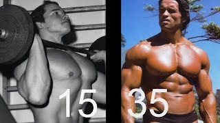 The Transformation Of Arnold Schwarzenegger 15-35