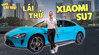 VinhXXX | Ngồi thử ô tô điện Xiaomi Su7 treo trên trần nhà và mua 1 cái màu Tím mang về Việt Nam