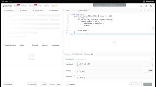 LeetCode #27 Remove Element from Sorted Array - Coding Interview Problem with 2 Java Solution