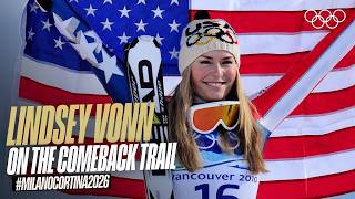 Lindsey Vonn: On the Comeback Trail 🇺🇸🎿