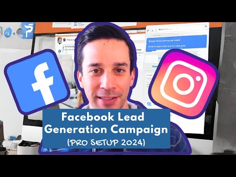 Facebook lead generation campaign (PRO 2024 setup)