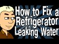 How to Fix a Refrigerator Leaking Water