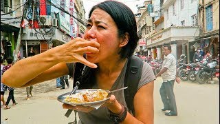 MOUTHGASMIC Nepali STREET SNACKS to GORGE on | Eating Kathmandu