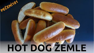 domácí hot dog žemle/housky/bulky (videorecept)