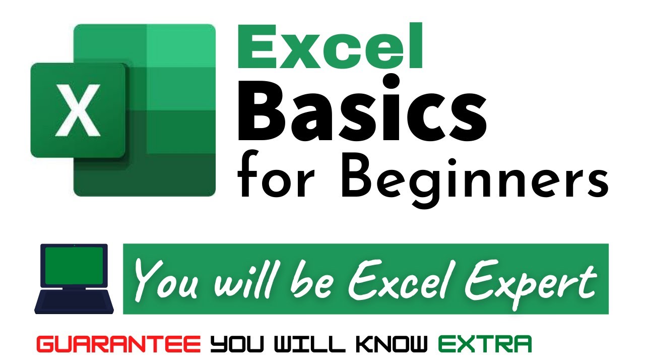 Excel Basics For Beginners - YouTube