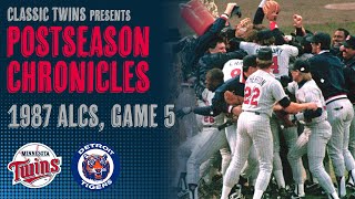 1987 ALCS, Game 5: Minnesota Twins at Detroit Tigers