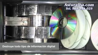 Destructora de discos duros HSM Powerline HDS 150 - Asturalba