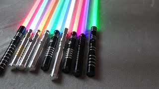 GIANT Unboxing 18 Ultrasabers lightsabers-Frankensaber \u0026 Mystery Box order Part 1 of 2 [4K]