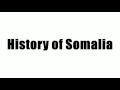 History of Somalia