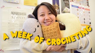 A week of crochet || Free crochet pillows