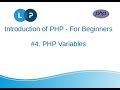 PHP variables and scope | PHP Tutorial | PHP For Beginners | Learn PHP Programming