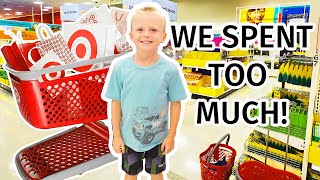 We BLEW OUR BUDGET School Shopping @ TARGET | 2024