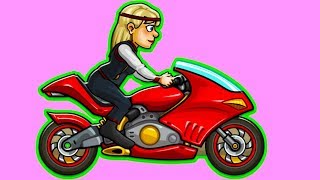 Hill Climb Racing 2 - SUPERBIKE Driver Girl | Gameplay Android/iOS