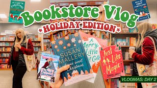 Holiday Bookstore Vlog 🎄❄️ *Cozy* Christmas Book Shopping at Indigo | VLOGMAS 2022