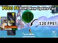 POCO F6 BGMI Quick Graphics and Battery Drain Test After New Update Ocean Odyssey 90 Fps or 120?