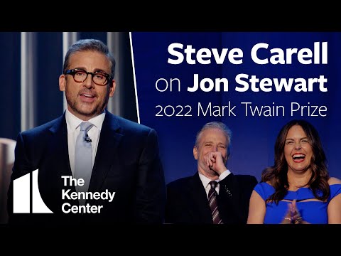 Steve Carell on Jon Stewart's 2022 Mark Twain Prize
