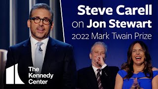 Steve Carell on Jon Stewart | 2022 Mark Twain Prize