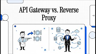 API Gateway vs Reverse Proxy Explained Like a Pro 🚀 The Secret Behind Scalable Systems!