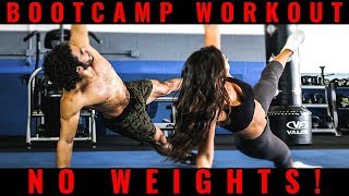 Military Boot Camp Workout at Home (NO Weights!)