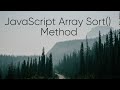 JavaScript Array Sort() Method