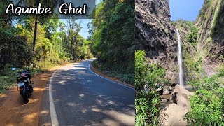 Riding through Agumbe Ghat | Kundadri View Point \u0026 Kudla Theertha Falls | Udupi