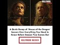 A Quick Recap of ‘House of the Dragon’ Season One | https://buff.ly/3zAAoUL