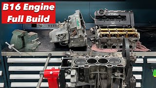 AHC EM1 Restoration Project // USDM B16A Engine Full Teardown (Episode 12)
