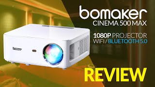 2022 Budget Best Projector | Bomaker Cinema 500 MAX