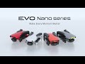 Autel Robotics EVO Nano Series photography drones weigh just 249 grams and follow subjects