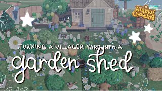 Daisy's Garden Shed // Speed Build - Animal Crossing New Horizons