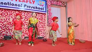 Dol Doltay Varyavar | Annual Day Program-2024-25 | Dance | Butterfly International Preschool |