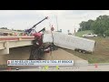 Driver killed when 18-wheeler crashes into Toll 49 bridge