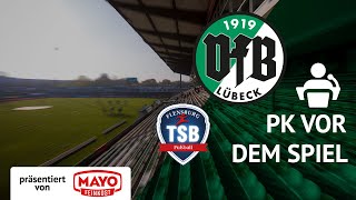 PK vor dem SHFV-Pokal-Endspiel | TSB Flensburg vs. VfB Lübeck | Saison 2021/22