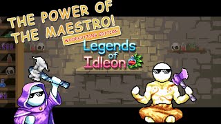 Legends of idleon the power of maestro | 704K efficiency woodcutting