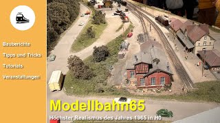 Modellbahnausstellung - Modellbahn65 - Höchster Realismus des Jahres 1965 in H0