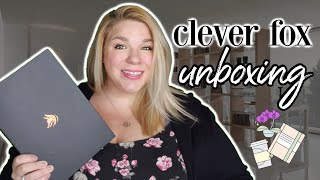 CLEVER FOX PLANNER PREMIUM EDITION UNBOXING