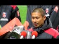 浦和レッズvs名古屋グランパス　坪井慶介挨拶～記念撮影　第34節