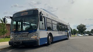 CTtransit 2020 New Flyer Industries XD40 #2050 Ride on route 121