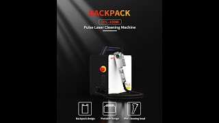 100w   Backpack Pulse Cleaning machine#laser #welding #laserwelding