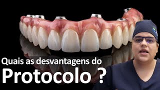 Quais as desvantagens da prótese protocolo? | Dra Bianca Rosa | Clínica Bianca Rosa