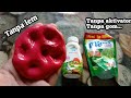 Cara membuat slime dari bedak dan mama lemon