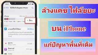 วิธีล้างแคชบน iPhone ป้องกันปัญหาพื้นที่เต็ม 2023