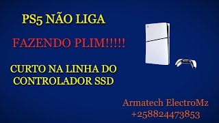 PS5 slim fazendo plim (RESOLVIDO) | nao liga