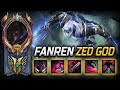 [ Fanren ] Zed Montage - God Level of Zed Plays 2024