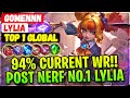 94% Current Win Rate!! Post Nerf No.1 Lylia [ Top 1 Global Lylia ] GOMENNN - Mobile Legends Build