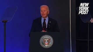 Biden forgets he’s in NYC, tells world leaders ‘Welcome to Washington’ during speech in Manhattan